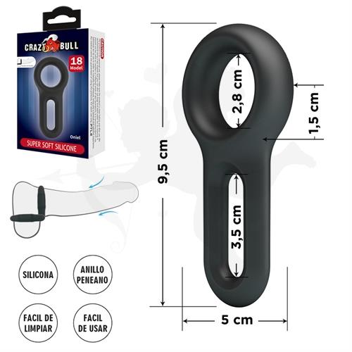 Anillo de Silicona Suave - Erecciones Firmes y Duraderas