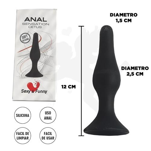 Cetus L: Dilatador anal silicona tamaño large