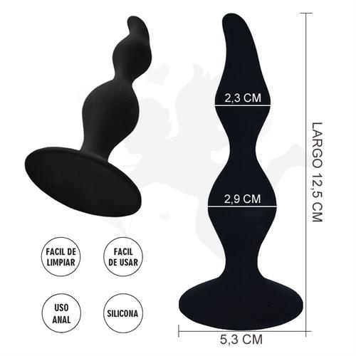 Crux S : Plug Anal Siliconado